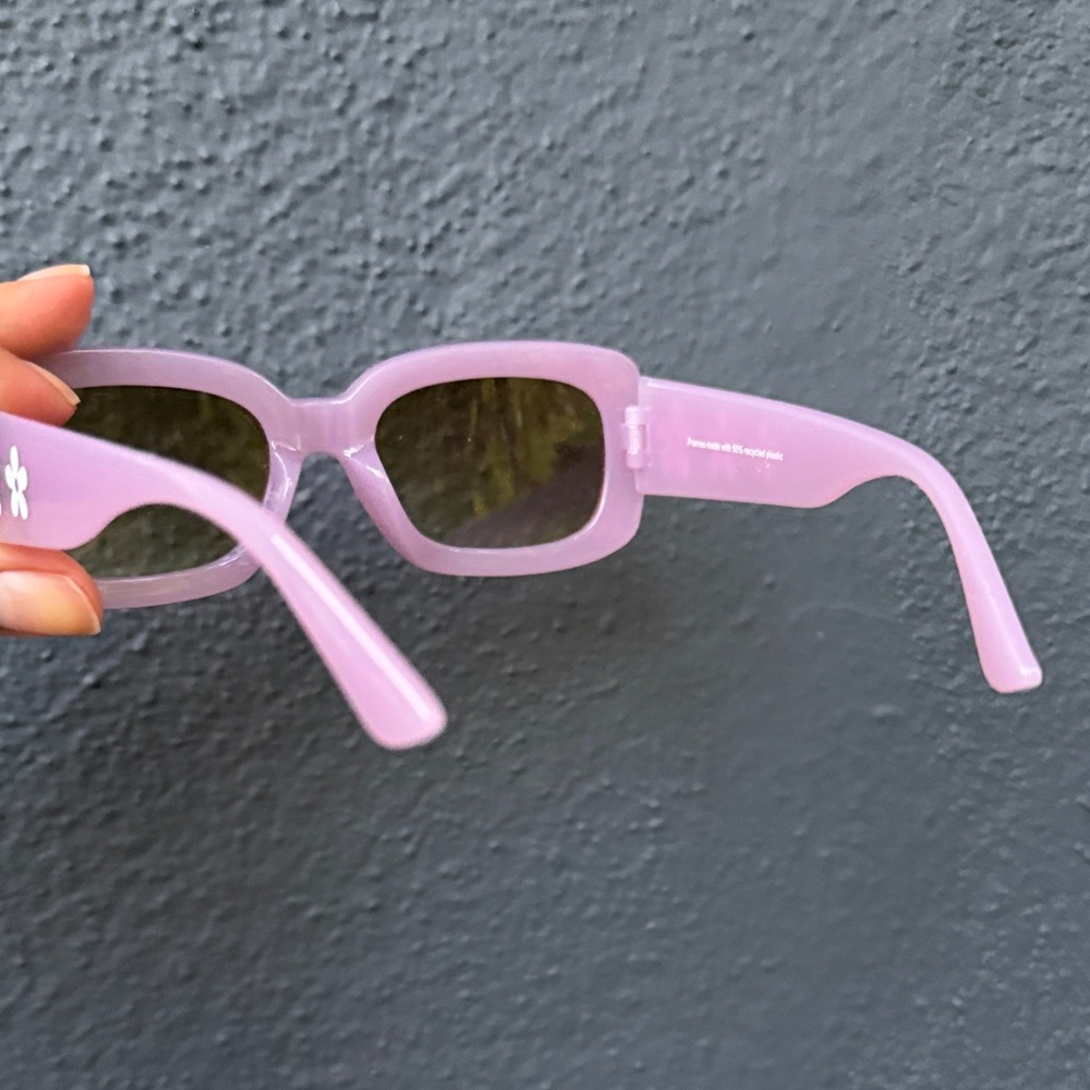 Target Kids Purple Flower Square Sunglasses - Picture 5 of 6